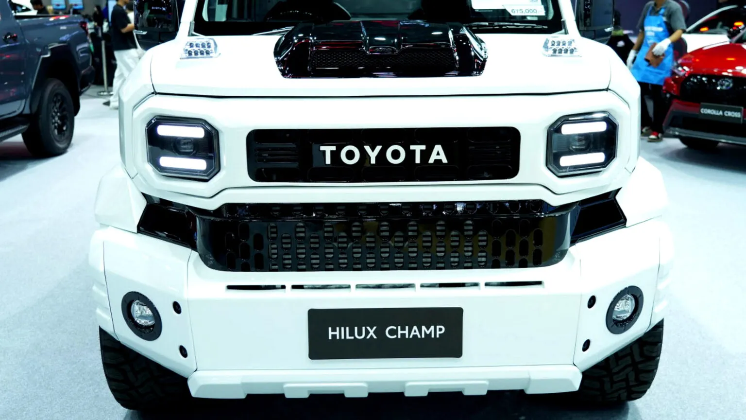 toyota pickup modified, brabus style pickup, toyota truck makeover, bangkok car modification, custom pickup truck, modified truck thailand, budget truck upgrade, car customization news, auto news, viral car build